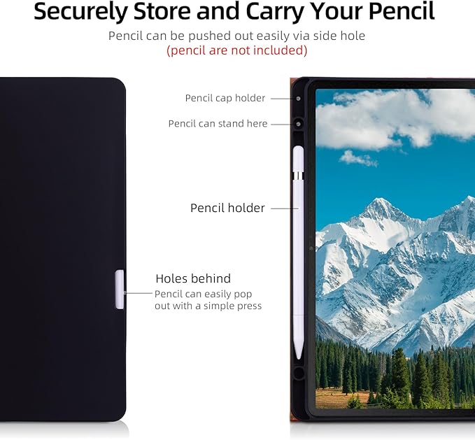 Case for Samsung Galaxy Tab S10 Lite/S10 FE/S9 FE 10.9 Inch/S9 11 Inch - Multi-Angle Stand Cover with Pocket PU Leather Folio Case with Magnetic Clasp Auto Wake/Sleep Smart Tablet Cover Green