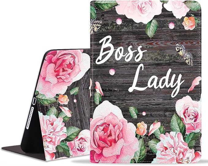 Floral Quote Boss Lady
