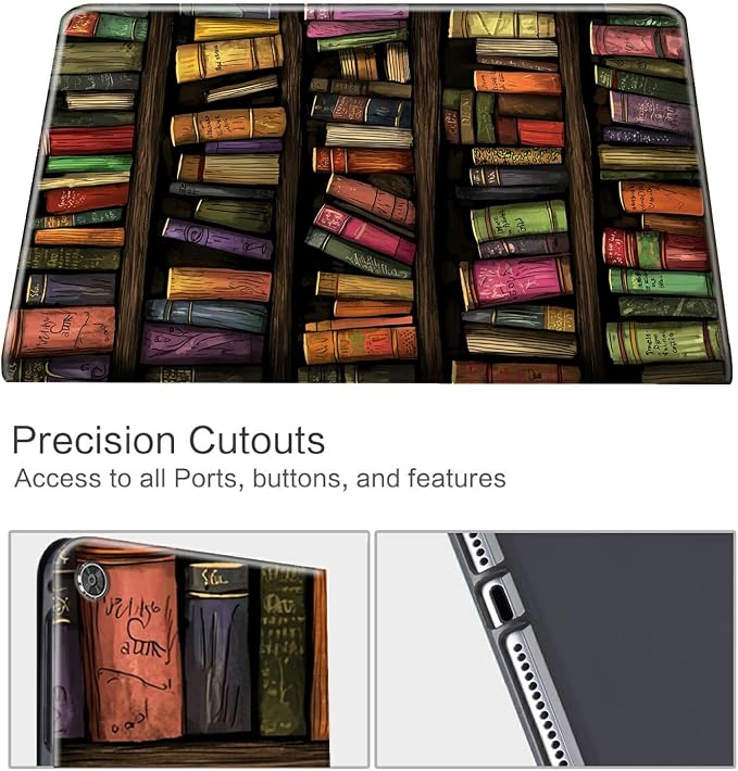 Colorful Books Bookshelf