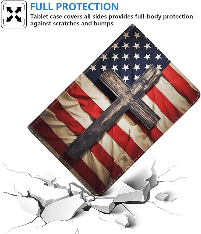 American Flag Holy Cross