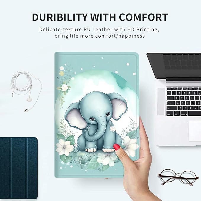 Cute Elephant Blue