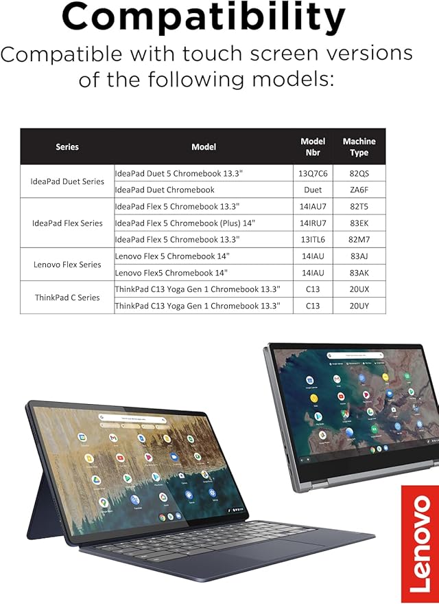 Lenovo USI Stylus Pen Chrome OS Support 4096 Levels of Pressure Sensitivity 150 Days Battery Life AAAA Battery Works with Chromebook GX81B10212Grey