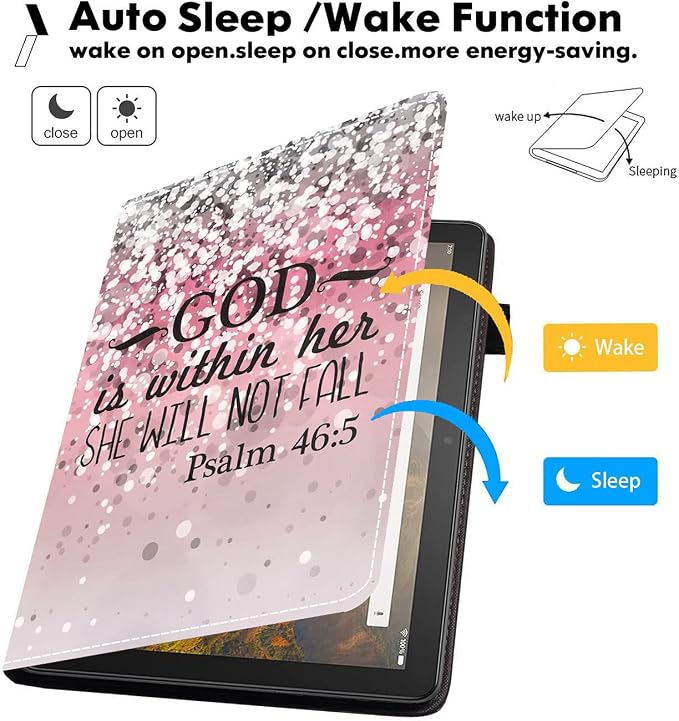 Pink Background Quote Bible Verses Psalm 46:5