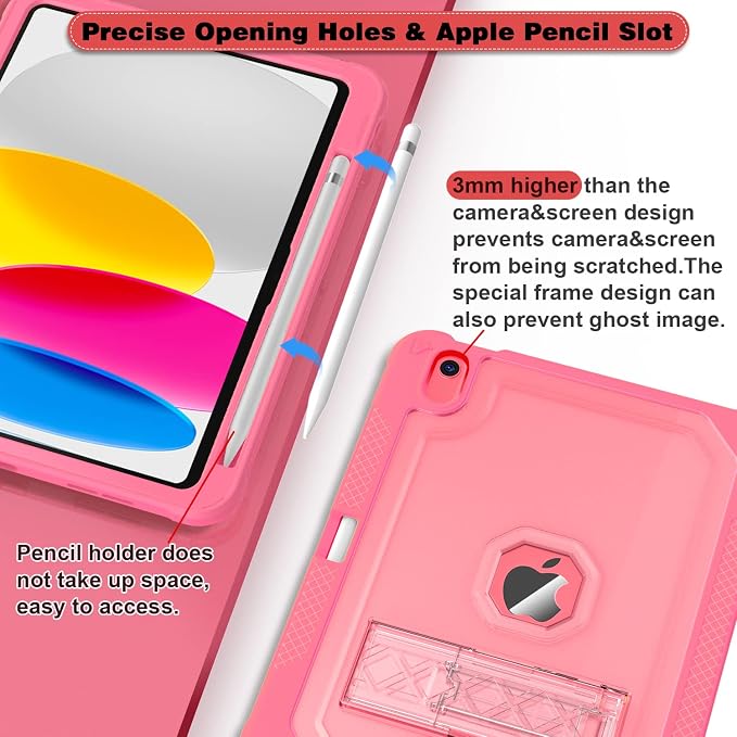 #5 ROSE PINK+CLEAR