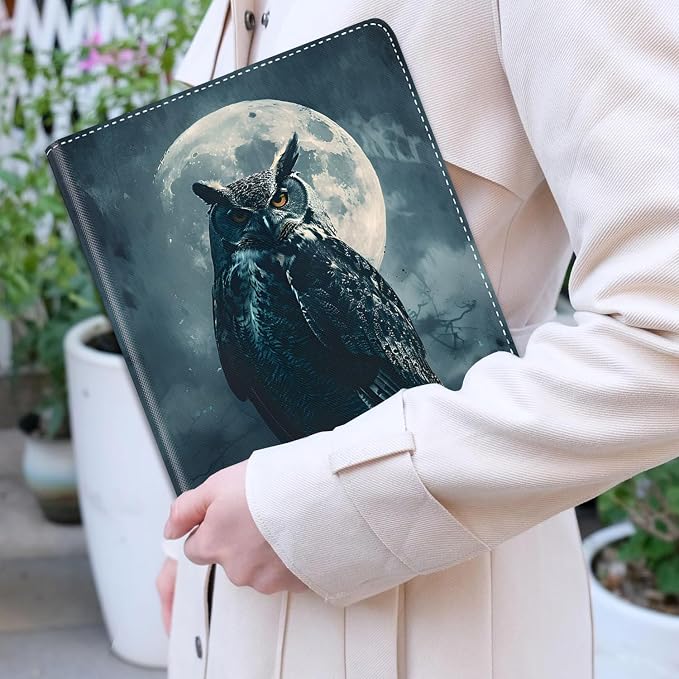 Black Owl Print