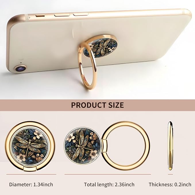 Luxury Golden Dragonfly