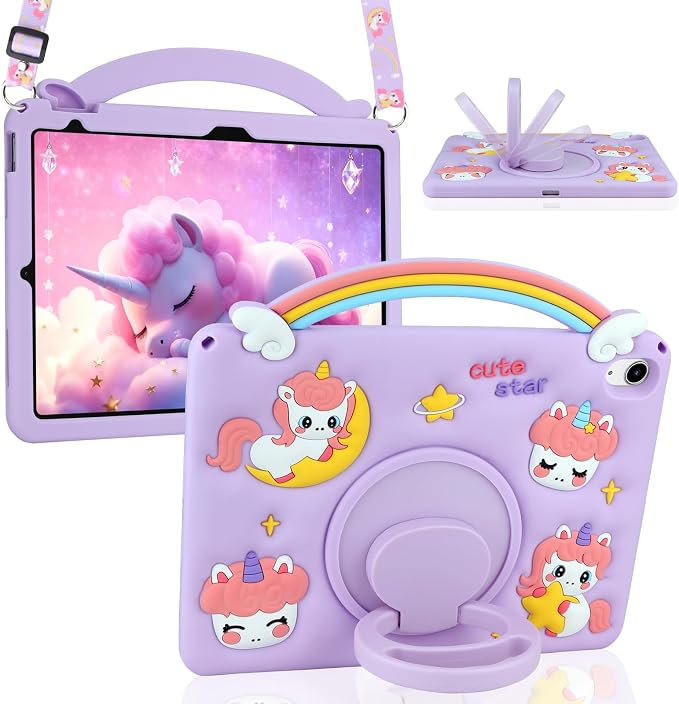 Rainbow Unicorn-Purple