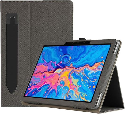 Tablet Case Work with Teclast Artpad 12.7 Protective Tablet Cover Sleeve with Pen Holder to Securely Store Stylus Stand Function Handheld Band Shock Resistant