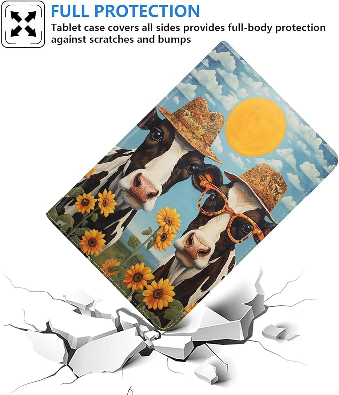 Cows and Sunflowers