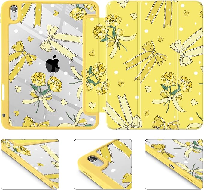 Bow & Rose Yellow