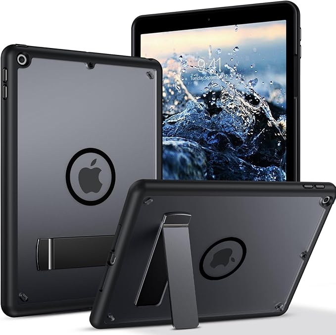 GUAGUA for iPad 6th/5th Generation Case 9.7 Inch (2018/2017) Magnetic Cases with Invisible Portrait/Landscape Stand Protective Kickstand Case for iPad 9.7 Inch 2018 (6th Gen) / 2017 (5th Gen) Black