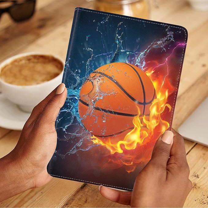Burning Basketball Fire and Water