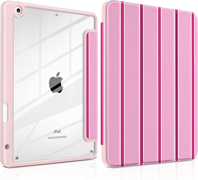 Magenta & White Stripes
