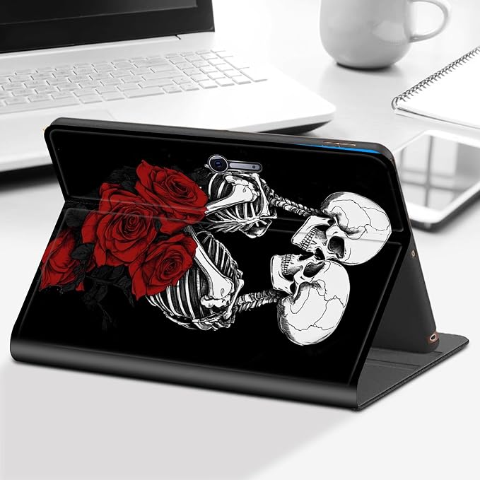 Red Rose Skull Lover