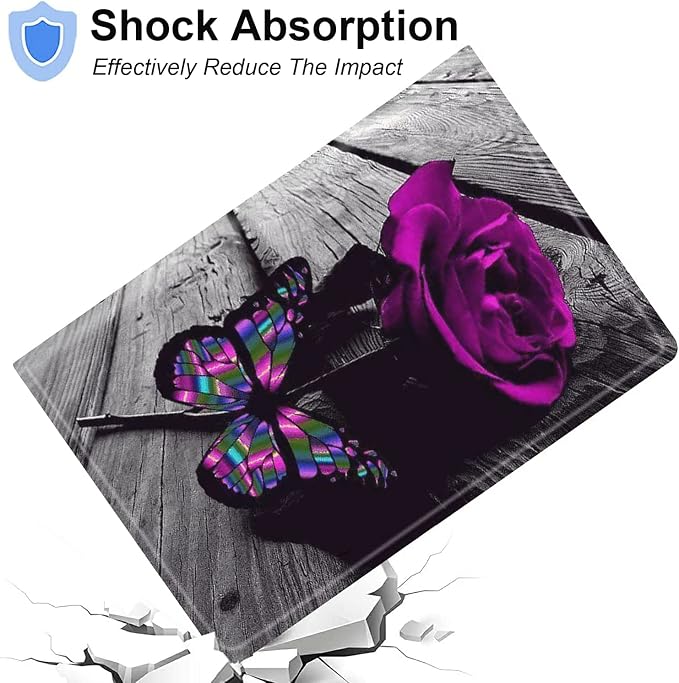 Purple Rose and Butterfly