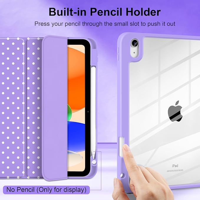 Purple white dot