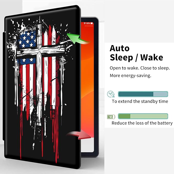 American Flag Cross