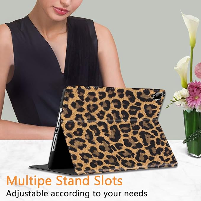 Brown and Black Leopard Print