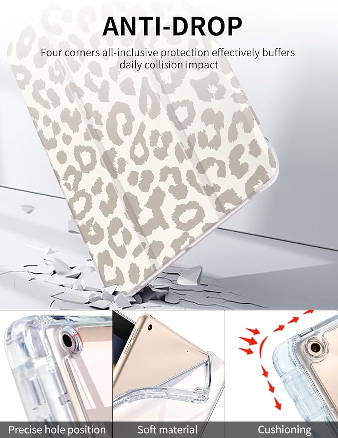 Beige leopard print
