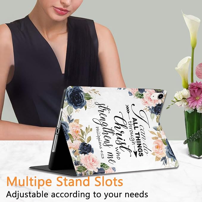 Bible Phil 4-13 Floral