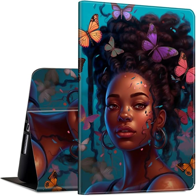 Butterflies African Girl