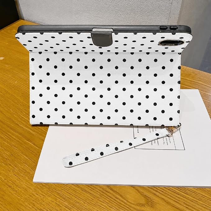 White Polka Dot