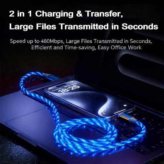 USB A TO C Starry Blue