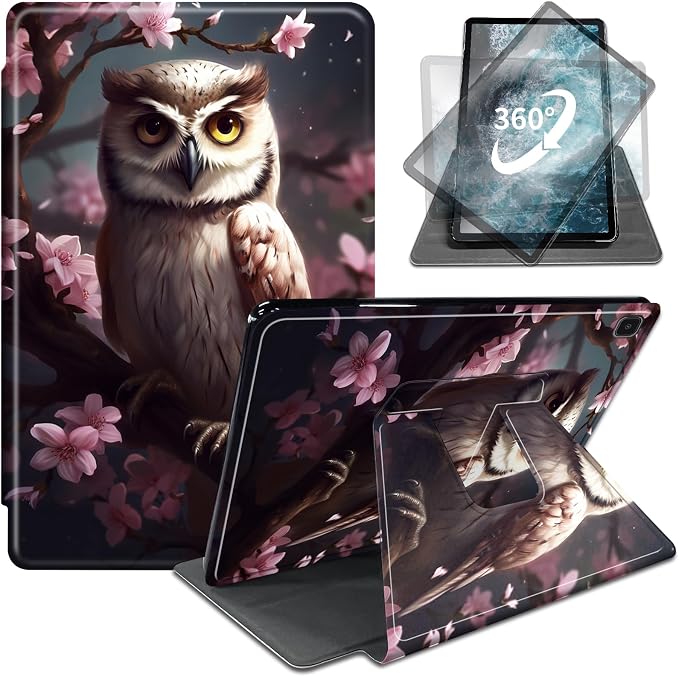 The Owl Stood on the Tree Trunk