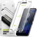 Ringke Easy Slide [Super Easy to Install] Compatible with Nothing Phone 3a / 3a Pro Screen Protector Case Friendly 9H Hardness Tempered Glass with Simple installation Tool - 2 Pack