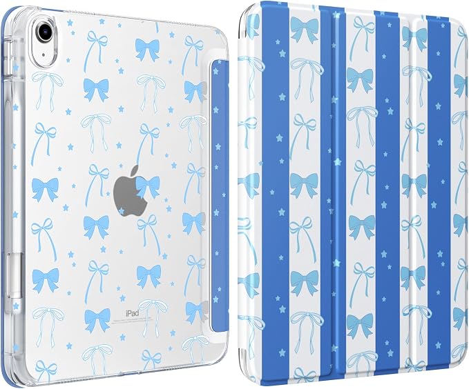 Z-Striped Bows Blue