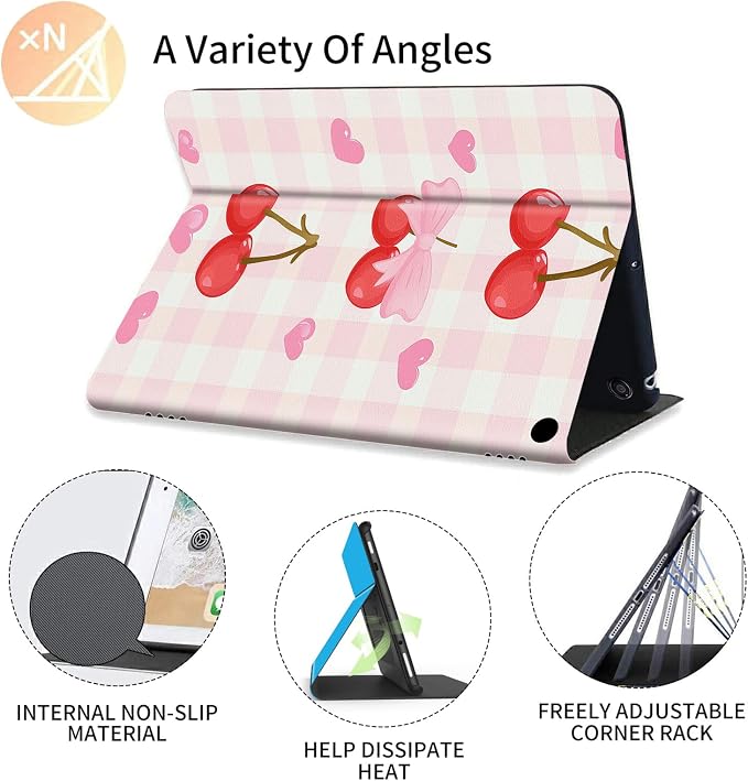 Pink Cherry Checkered