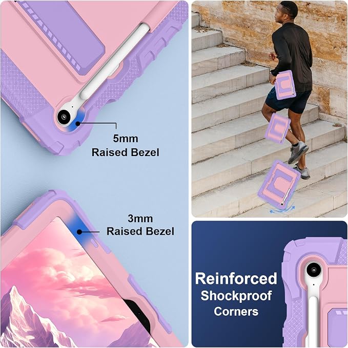 Purple + Rose Gold