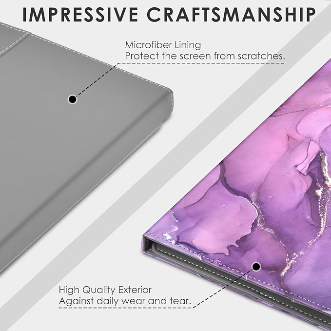 Purple marble