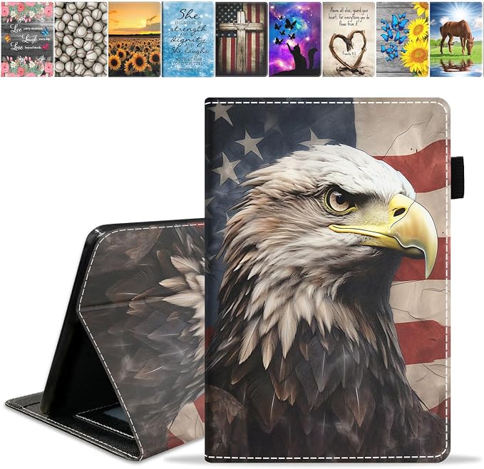 Patriotic American Flag Bald Eagle