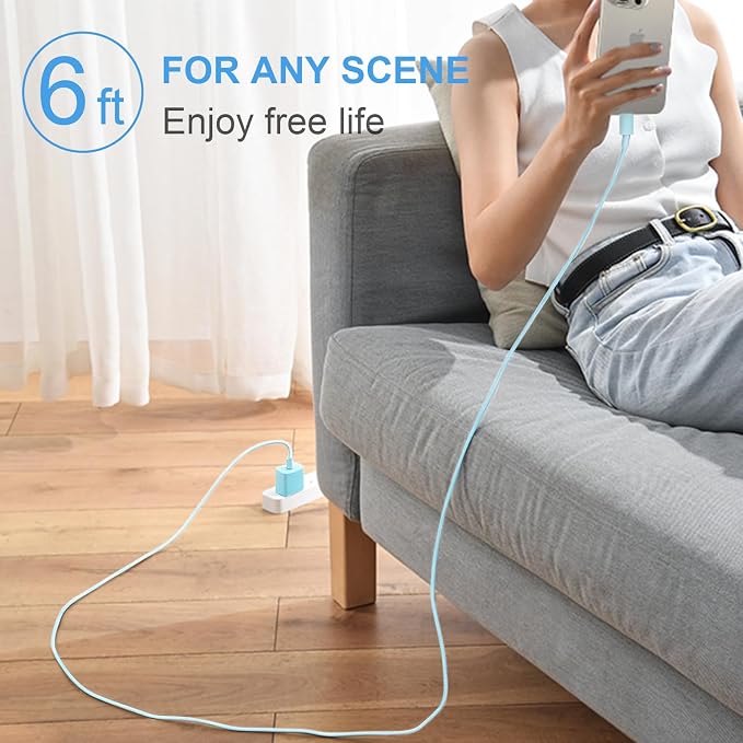 2+2 Pack 6FT-Blue