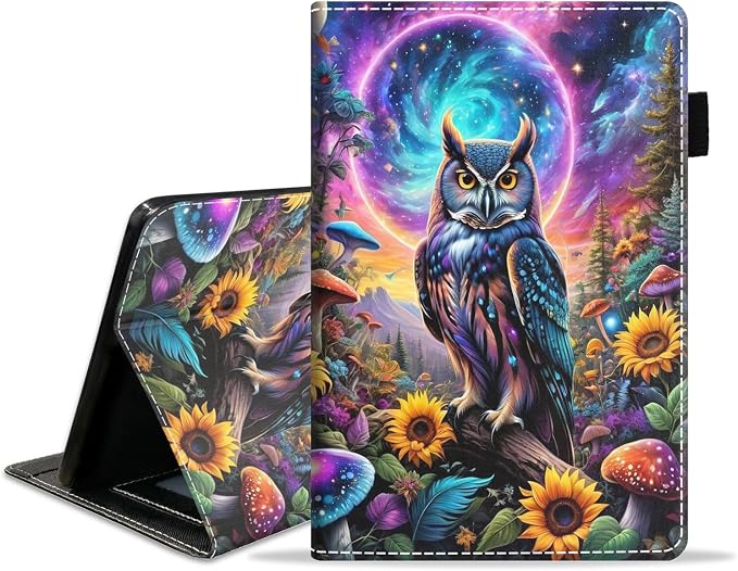 Owl Under The Moon