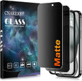 2 Pack matte privacy Screen Protector for iPhone 15