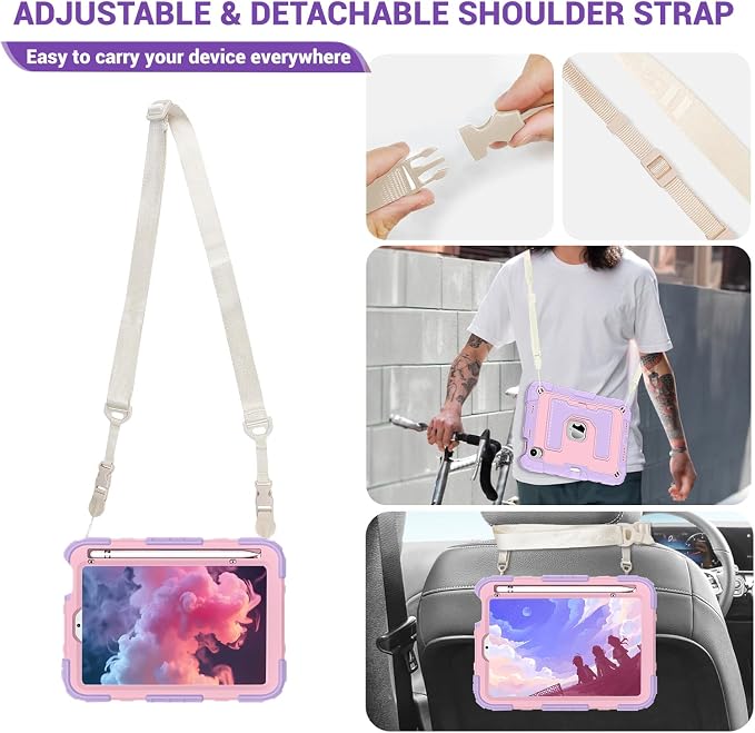 iPad Mini7/6 Case-Purple