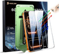 MAGIC JOHN 2 PACK for iPhone 17 Pro Max [6.9] Eye Protection Screen Protector HD Clear Auto Dust-Elimination 9H Tempered Glass &amp Scratch Resistance Full Edge Coverage