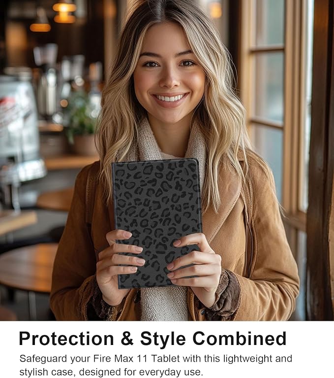 Black Leopard Print