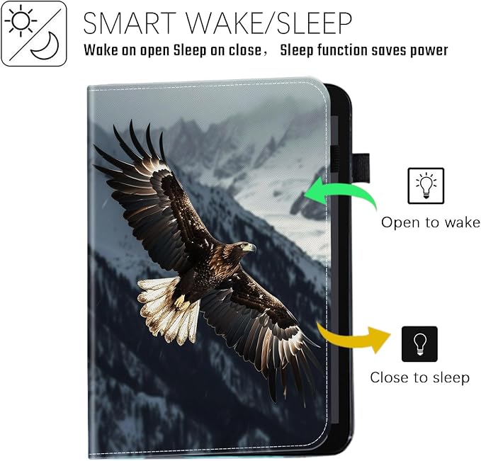 Bald Eagle Flying in Sky