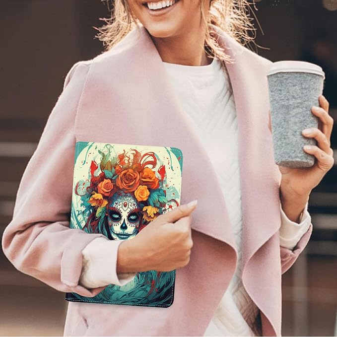 Sugar Skull Girl Flower