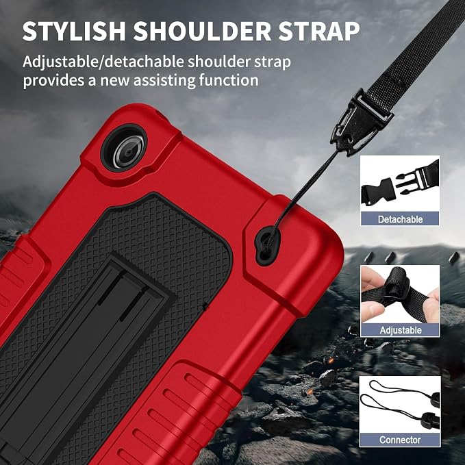 RedBlack+2Pcs