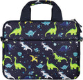 Kids Tablet Bag for Boys Kids Tablet Carrying Case for Fire HD 10 HD 8 Fire 7 Sleeve Bag Kid Kindle Bag iPad Bag for Kid Dinosaur Navy