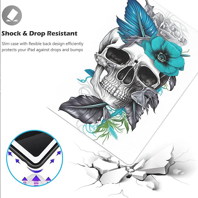 Cute Skull Flower 2