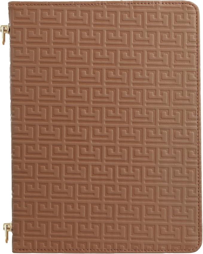 Elegant Crossbody Folio Stand Wallet Case w/Pencil Holder Card Slots Hand Strap Shoulder Strap Brown