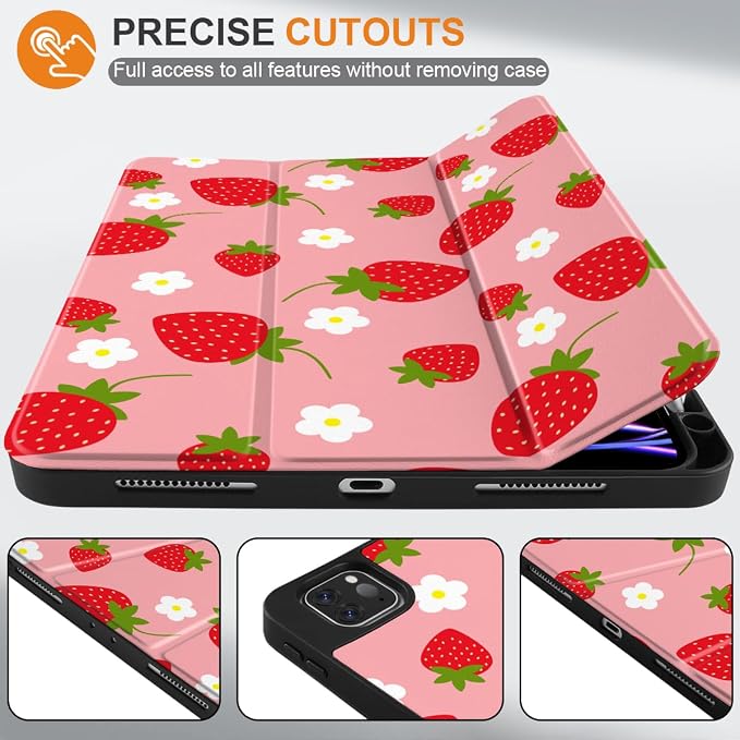 Strawberries & Flowers