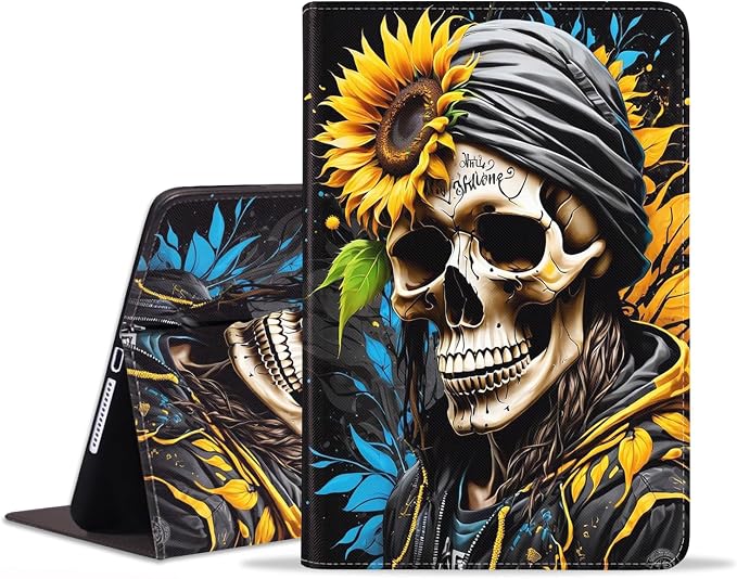 Skull Sunflower-1