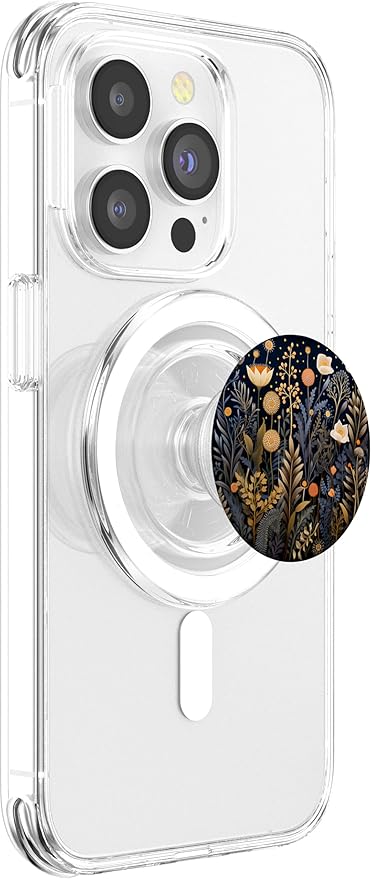 Wildflower Flowers Design Floral PopSockets PopGrip for MagSafe