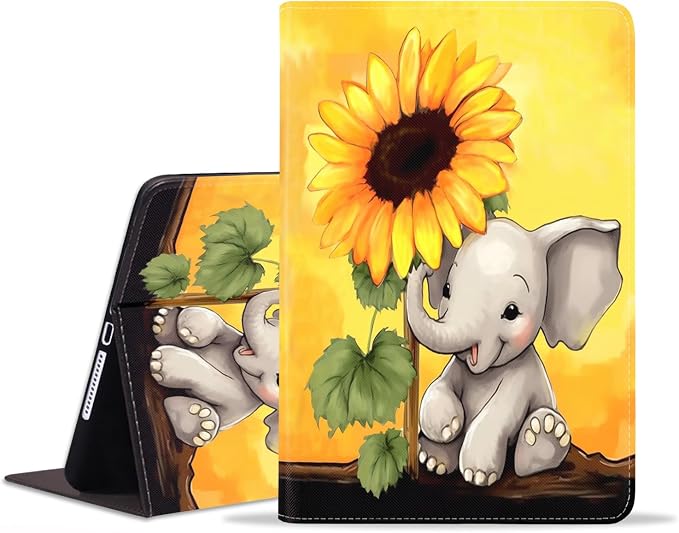 Elephant and Sunflower